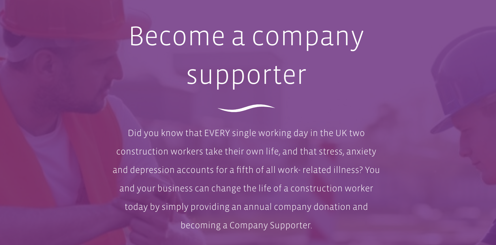 Proud to Support The Lighthouse Construction Industry Charity